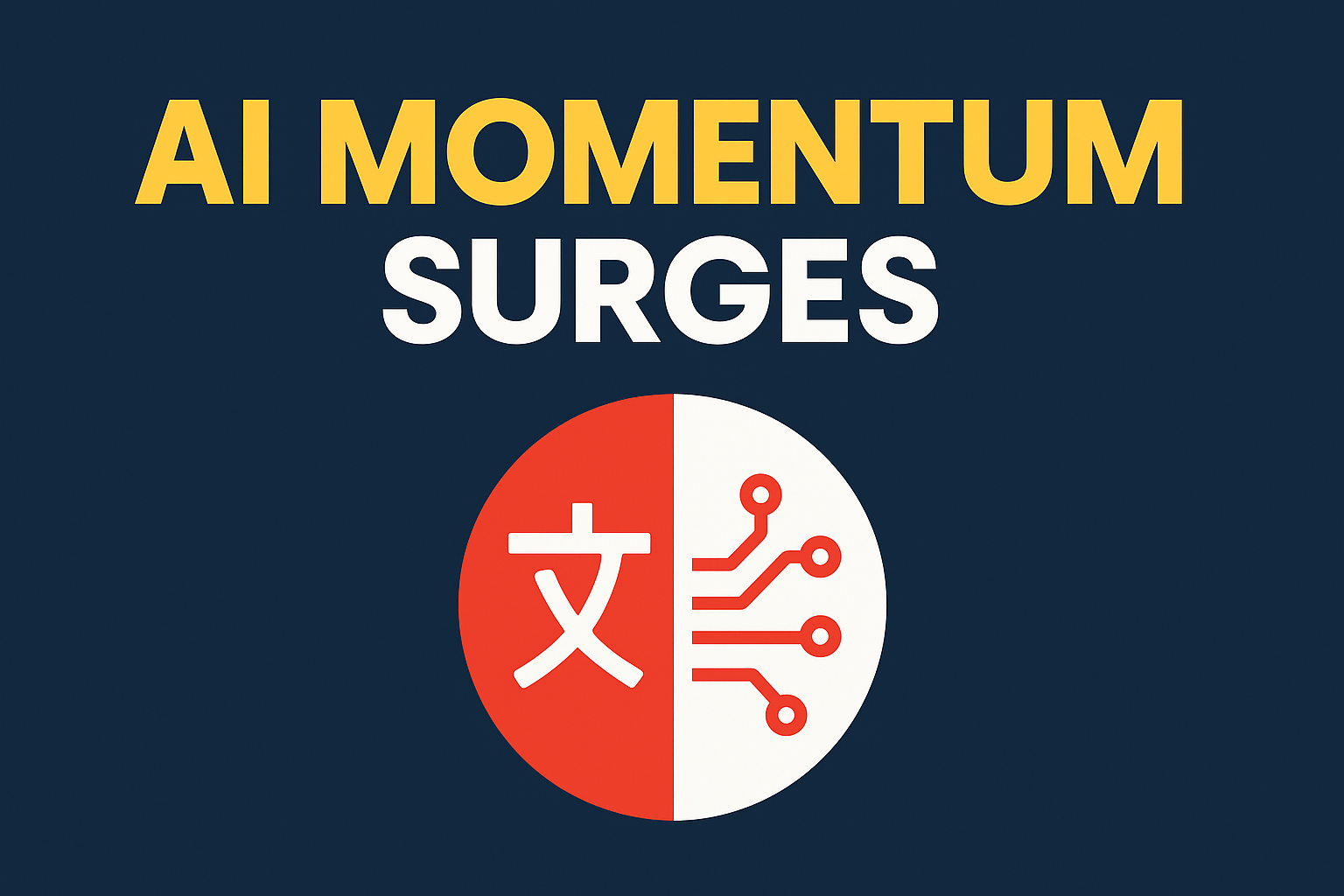 Stylized digital graphic symbolizing AI for HKMA Rewrite, featuring a red and white split icon with a Chinese character on one side and circuit lines on the other, representing the intersection of traditional compliance and modern AI-driven integration.